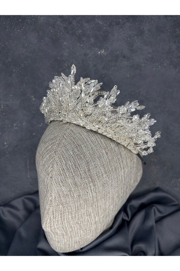 Livan Beaded Bridal Henna Crown Hair Accessory
