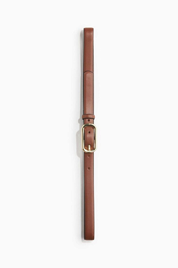 Leather belt