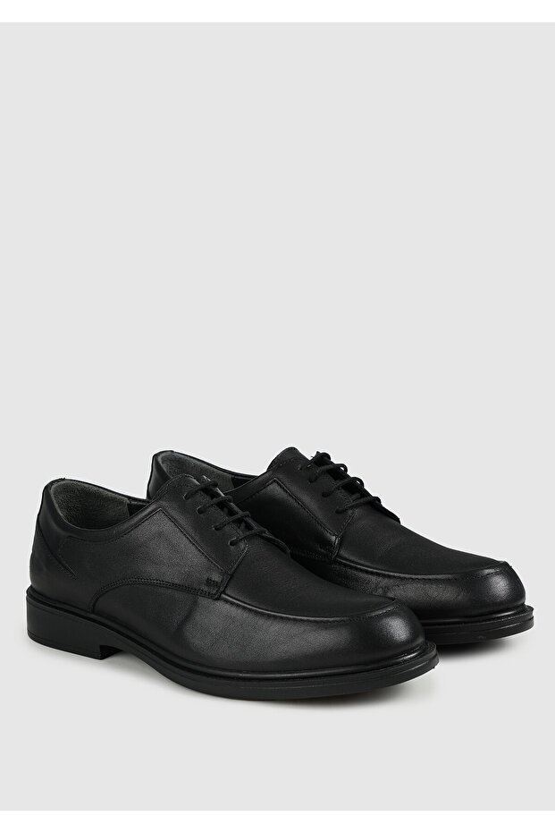 Siyah Deri Erkek Ayakkabı - 2