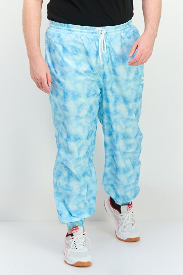 Men Sportswear Fit Training Sweatpants, Light Blue