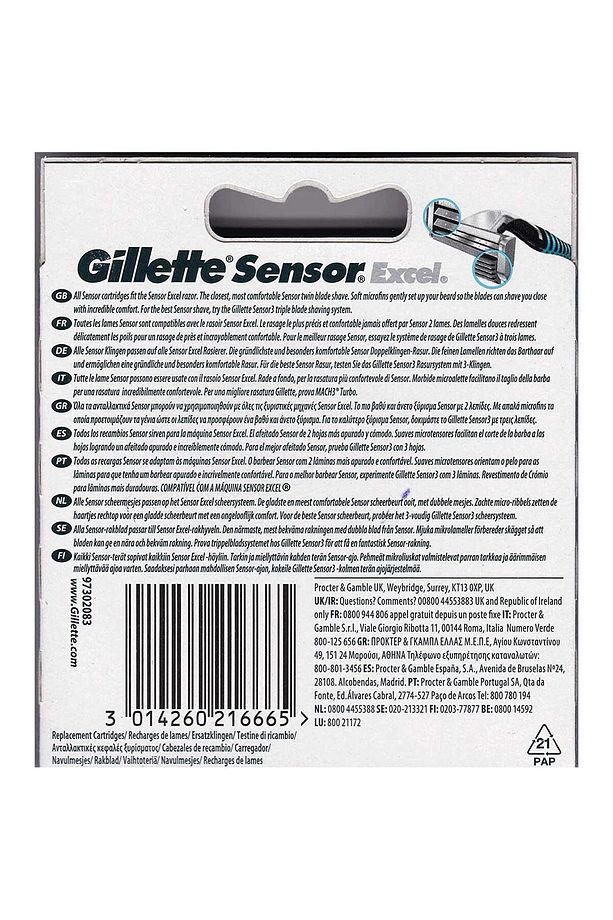 Sensor Excel Tıraş Bıçağı 10'lu Yedek - 3