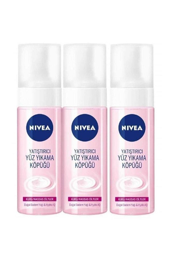 Kuru Hassas Ciltler İçin Yatıştırıcı Yüz Yıkama Köpüğü 150 ml 3 Adet - 2