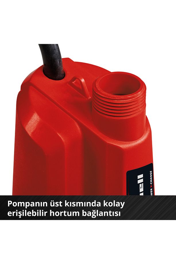 GE-PP 18 RB Li - Solo, Akülü Dalgıç Pompa - Temiz Su (Akü ve şarj cihazı dahil değildir) - 6