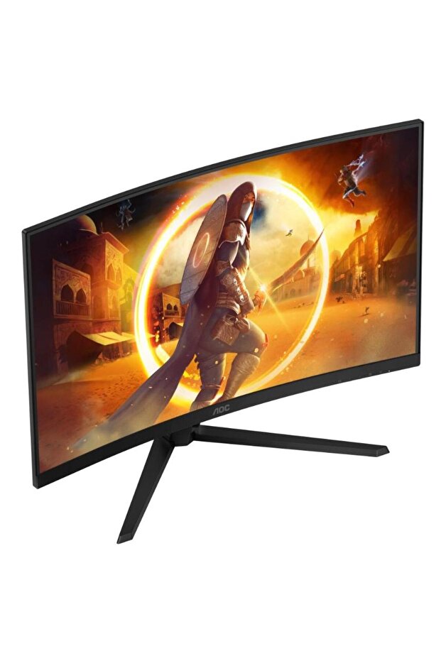 Monitor Gaming Fast VA LED AOC 31,5" CQ32G4VE, QHD (2560 x 1440), Ecran curbat, 180 Hz, 0,5 ms - 2