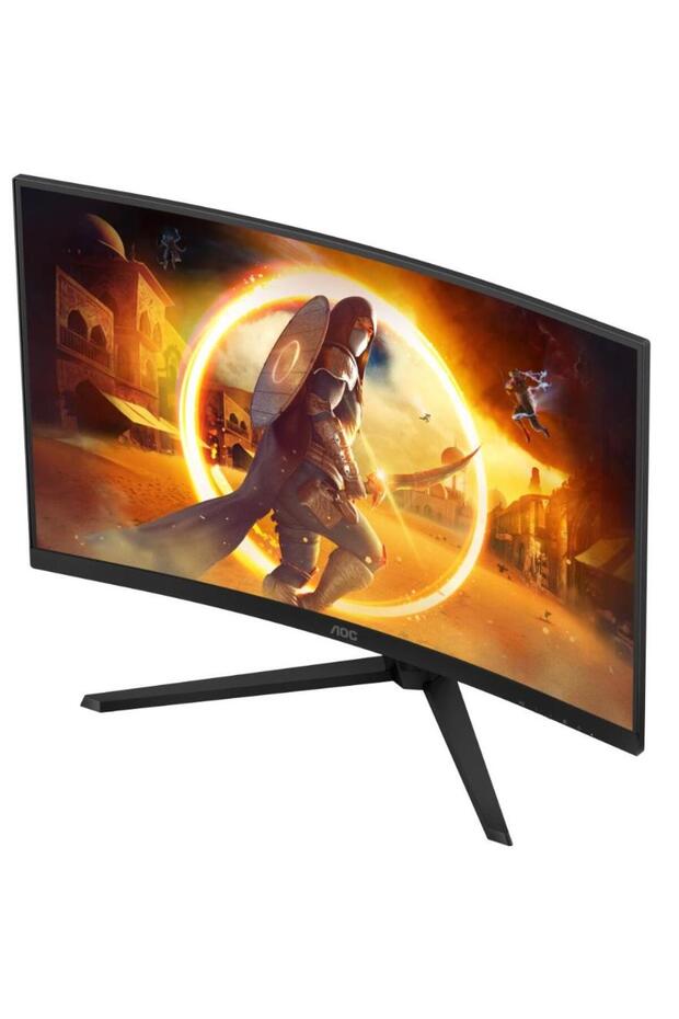 Monitor Gaming Fast VA LED AOC 31,5" CQ32G4VE, QHD (2560 x 1440), Ecran curbat, 180 Hz, 0,5 ms - 5