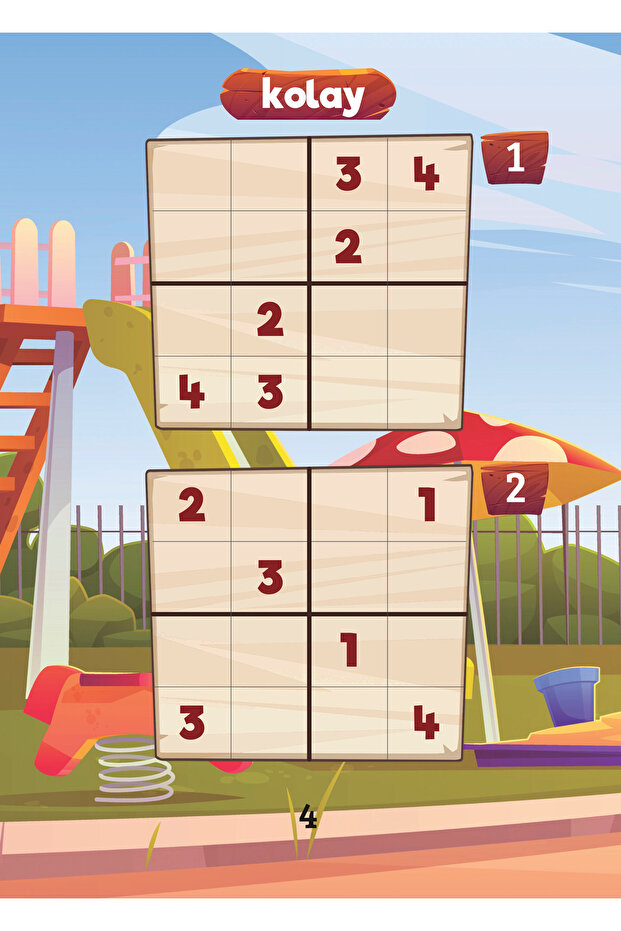 Çocuk Sudoku 008 - 3