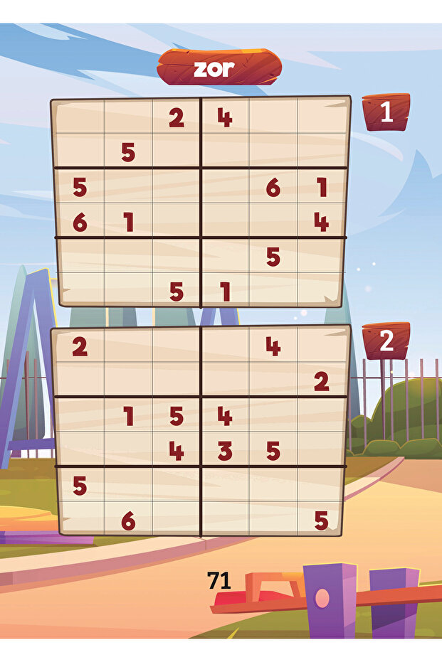 Çocuk Sudoku 006 - 5