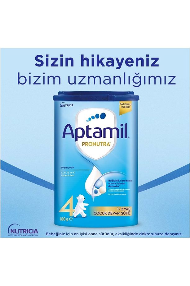 Nutrıcıa Aptamil Pronutra 1200GR Devam Sütü No:4 (1-2 Yaş) (6 Lı Set) - 4
