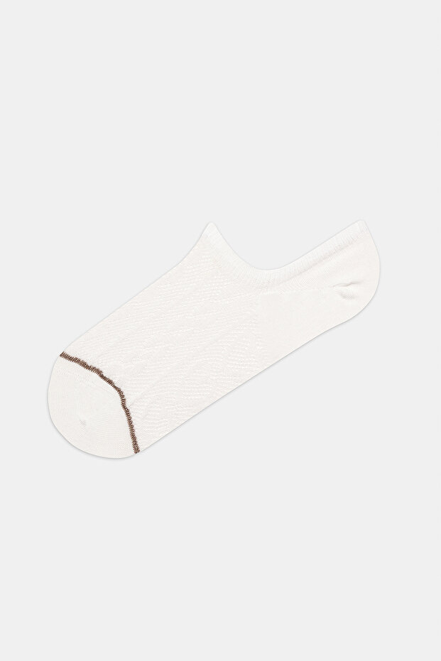 Jacquard 3lü Sneaker Çorap - 3