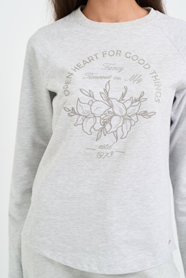 Hanorac dama cu imprimeu - 3