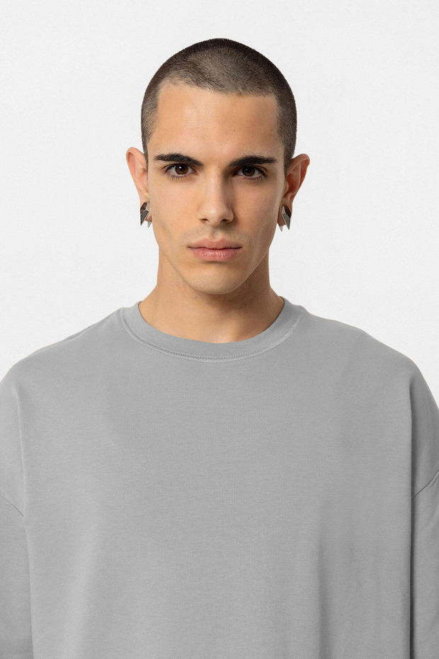 بدلة رياضية سادة أساسية غير مطبوعة للرجال - 1