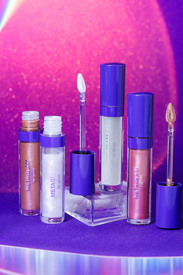 Metaglam Intense Shimmer & Moisturizing Lip Gloss-002 Cyberspace- 8682536080774 - 5