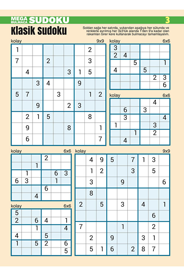 Sudoku Bulmaca 008 - 3