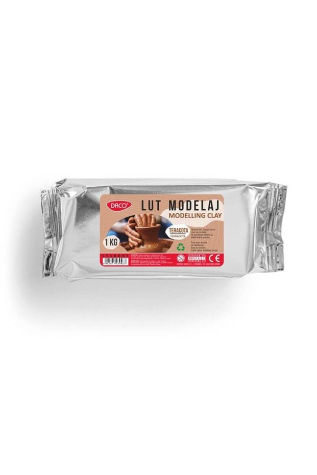 Argila de modelat 1kg teracota Daco