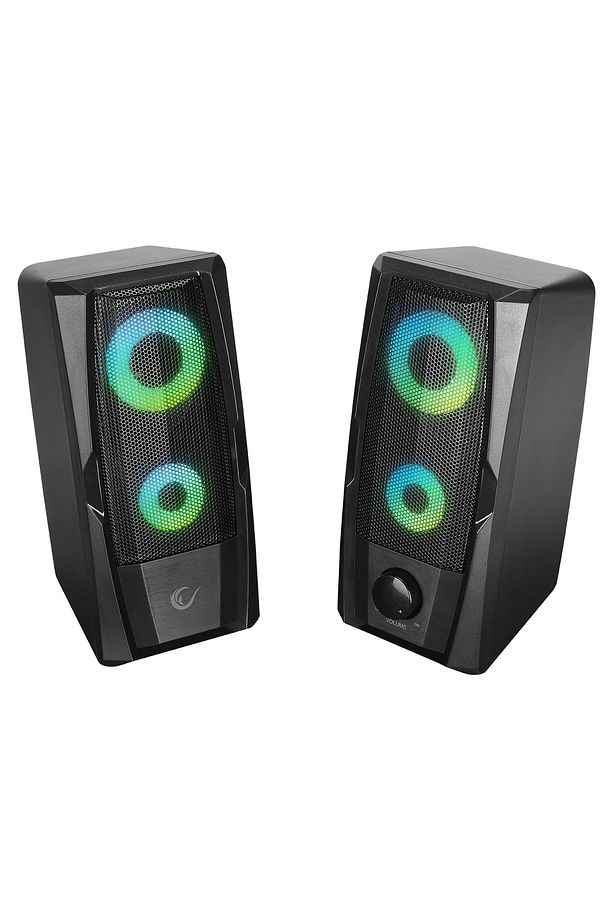 RMS-X9 2.0 RGB Işıklı Multimedia 5v 30db Gaming Oyuncu Speaker - 3