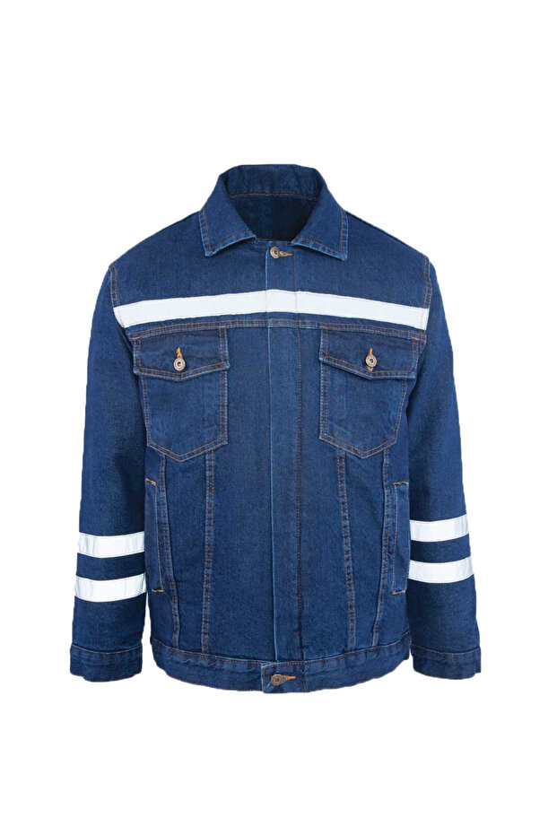 03110 Quilted Denim Jacket - 1