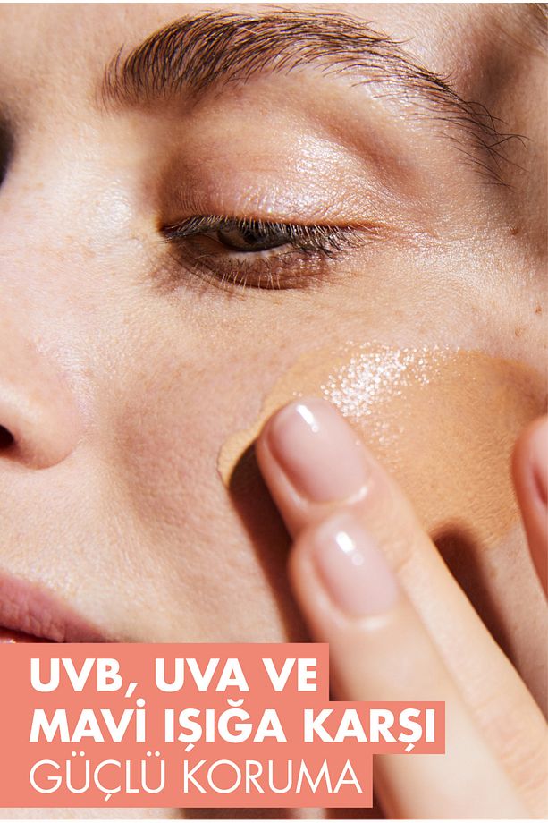 Fluid SPF 50+ Normal ve Karma Ciltler için Hafif Dokulu Yüksek Korumalı Renkli Yüz Güneş Kremi 50ml - 6