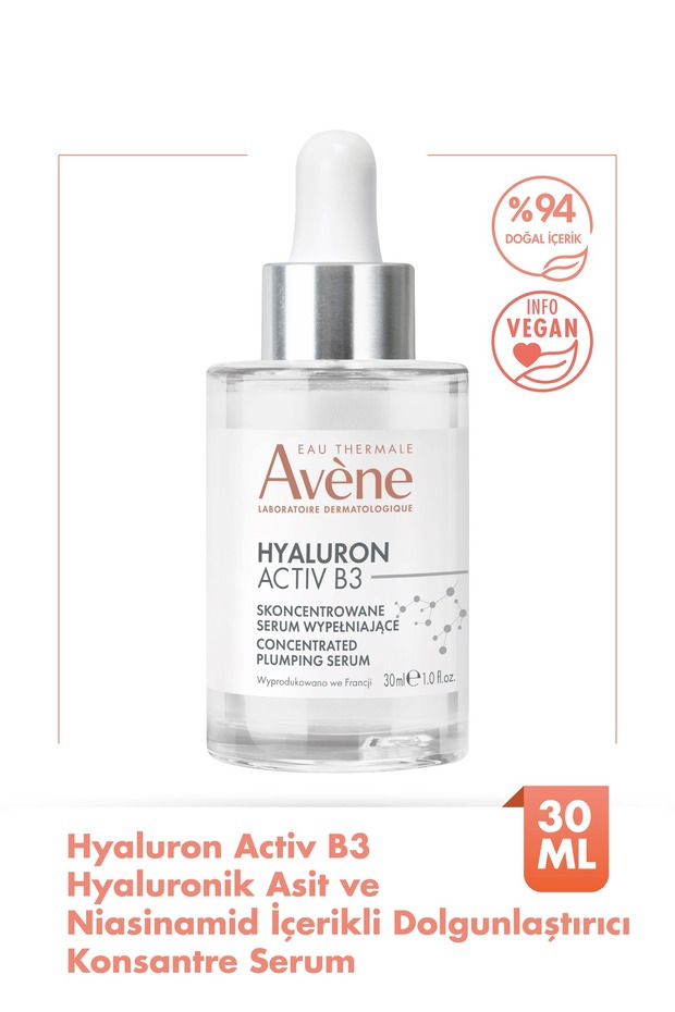 Hyaluron Activ B3 Hyaluronik Asit ve Niasinamid İçeren Hücre Yenileme Etkili Serum 30 ml - 1