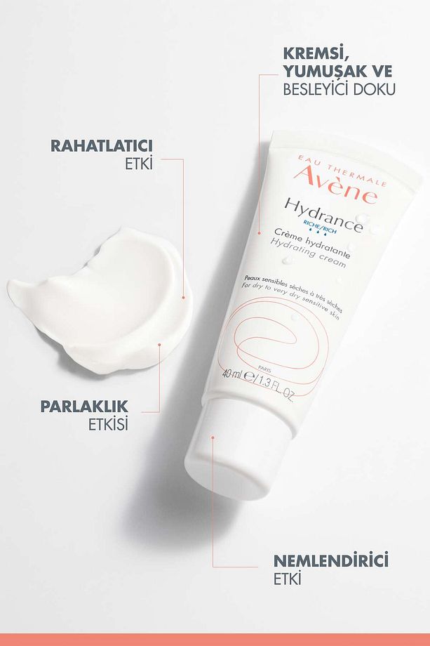 Hydrance Rich Nemini Kaybetmiş Kuru ve Çok Kuru Hassas Ciltler için Nemlendirici Krem 40 ml - 4