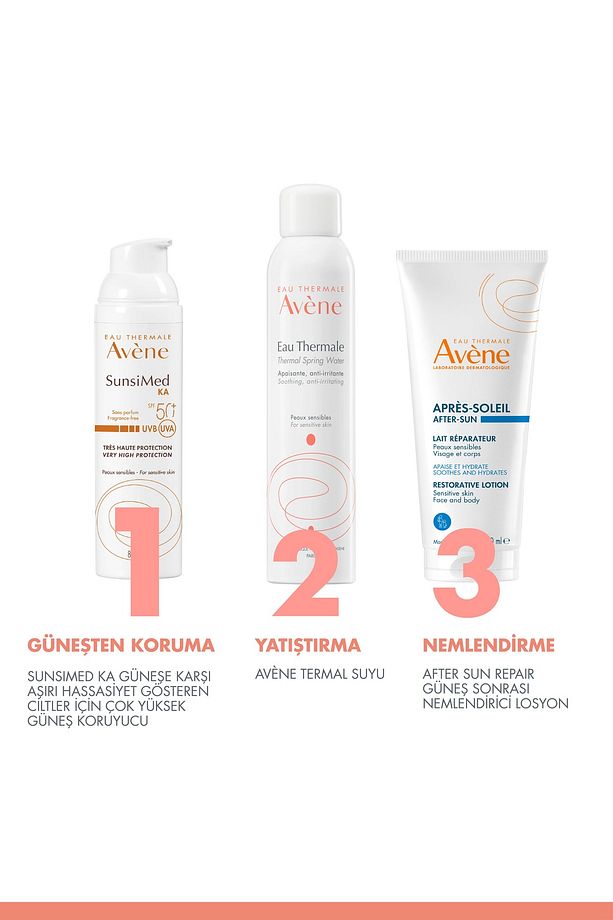 Sunsimed KA SPF 50+ Aşırı Hassas Ciltler için Yüksek Korumalı Güneş Kremi 80 ml - 6