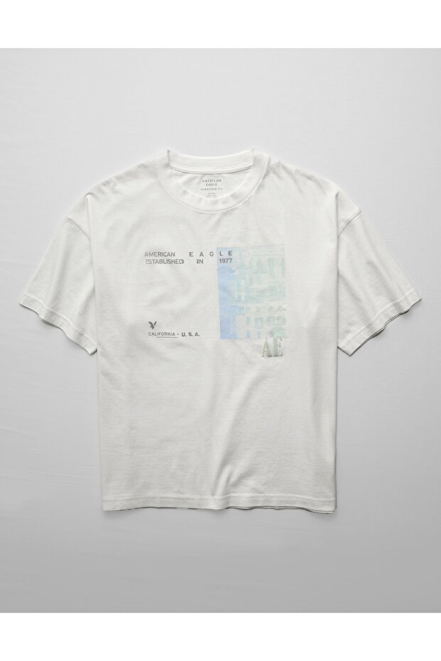 Ae boxy graphic t-shirt