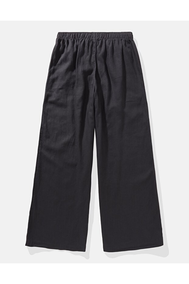 Ae Linen-Blend Pull-On Pant - 2