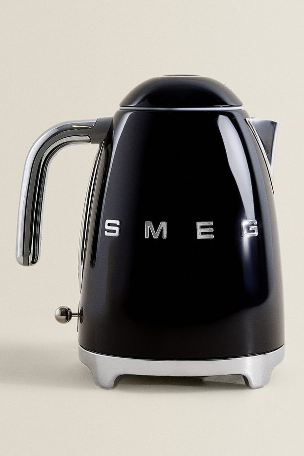 50'S Style Retro Su Isıtıcı Kettle Siyah Klf03bleu - 2
