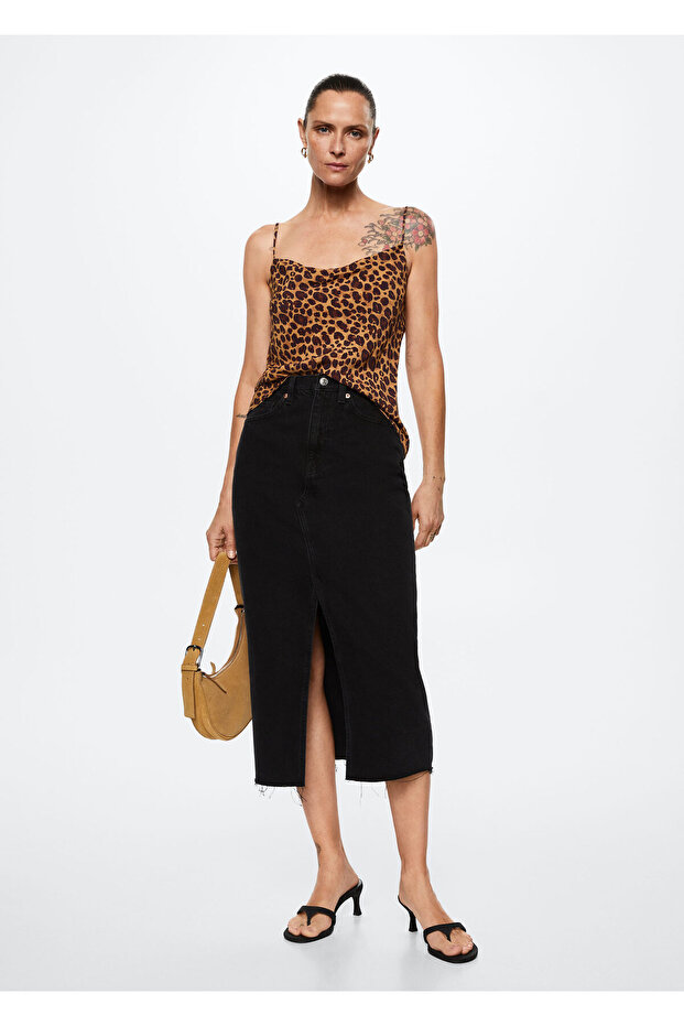 Leopar Desenli Üst - 12