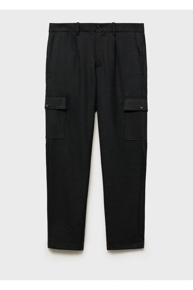 Dark Gray Men's Trousers 67010673