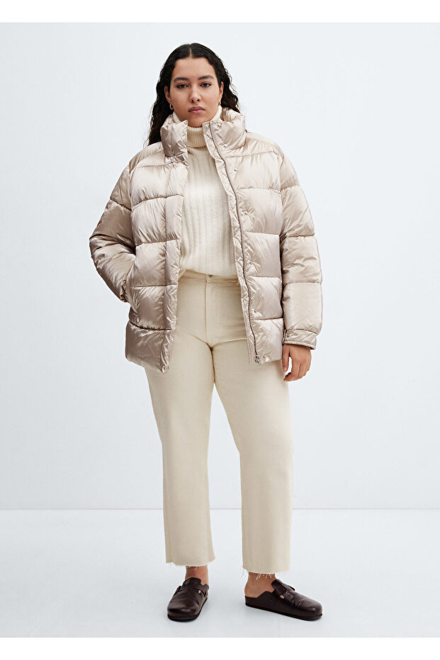 Su geçirmez kapitone anorak - 10