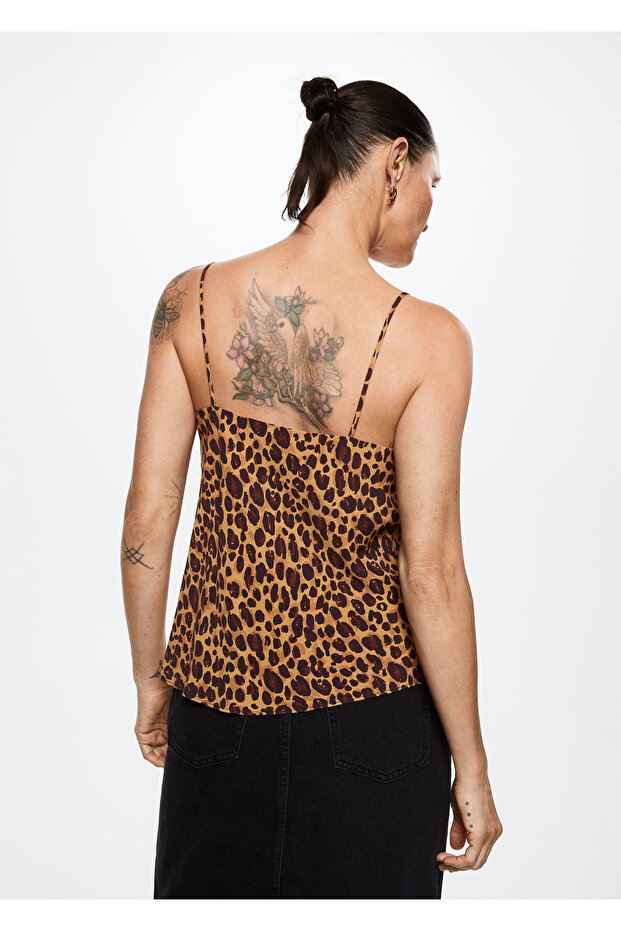 Leopar Desenli Üst - 11