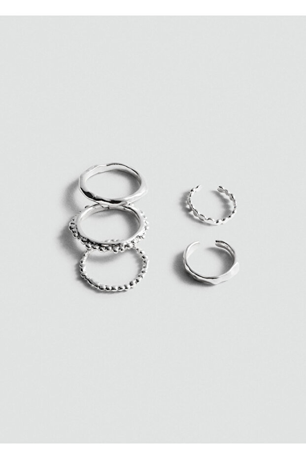 Silberner Damenring 77020638 - 3