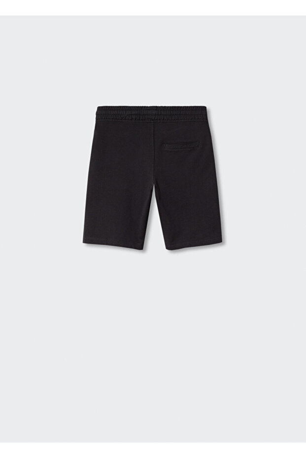 Beli Elastik Pamuklu Şort - 4