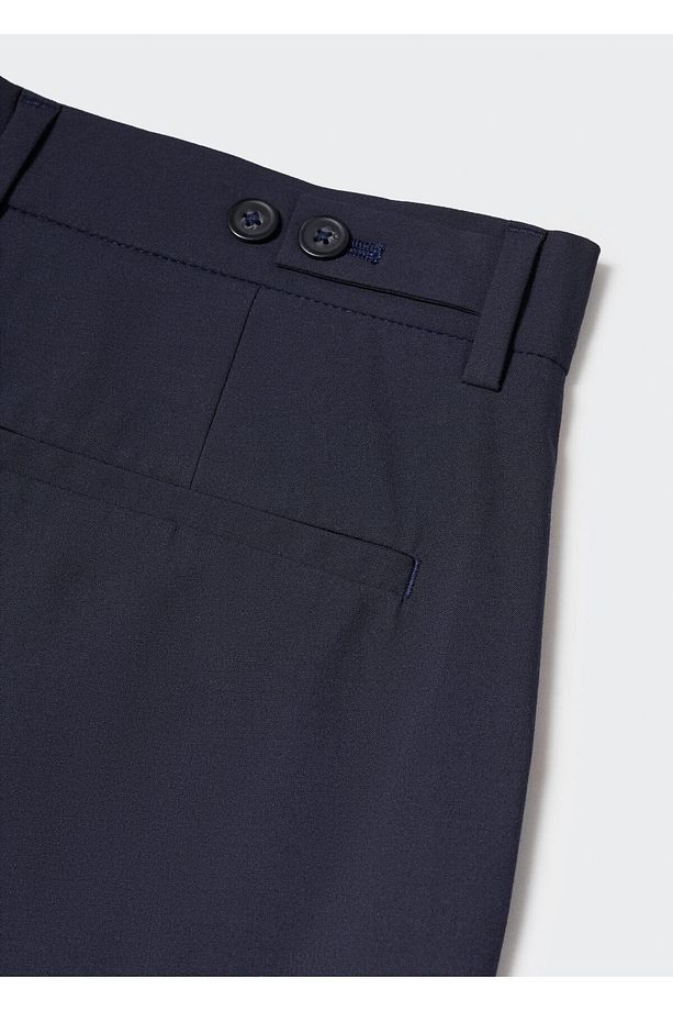 Beli ayarlabilir slim fit bermuda şort - 7