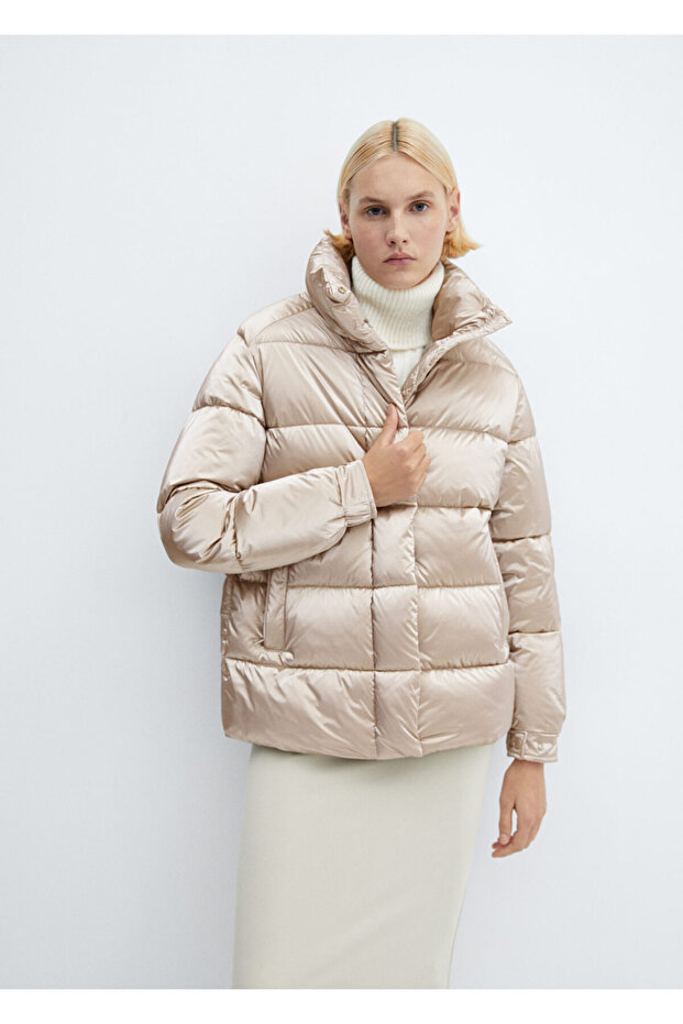 Su geçirmez kapitone anorak - 2