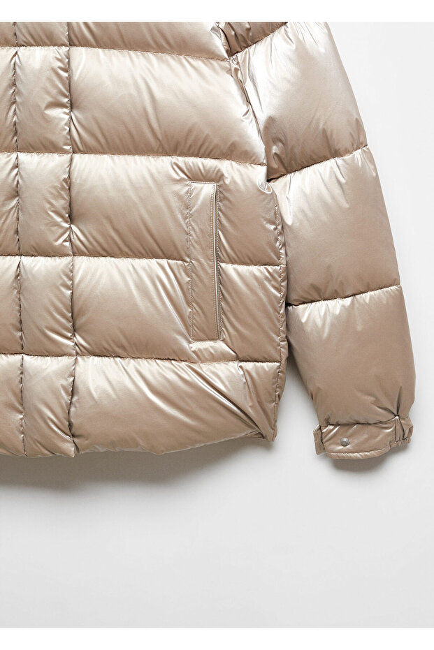 Su geçirmez kapitone anorak - 9