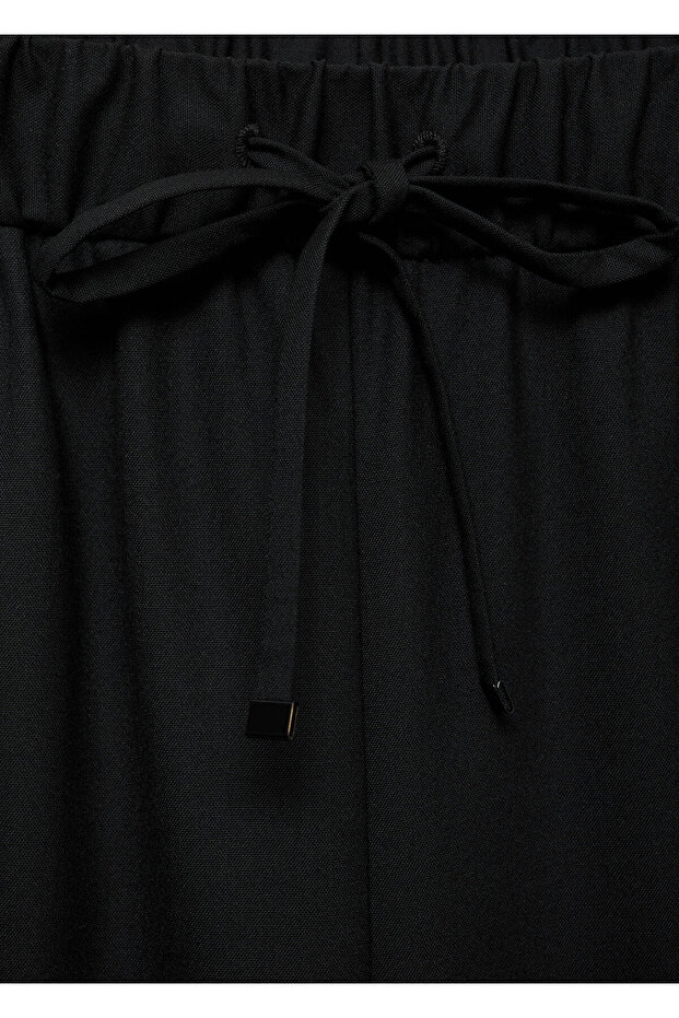 Siyah Kadın Pantolon 77035663 - 8