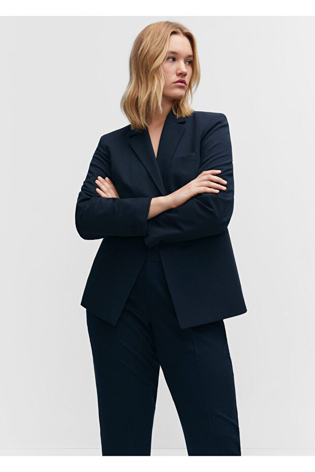 Fitted Kesim Ceket - 7