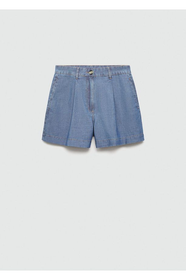 Pensli denim şort - 4