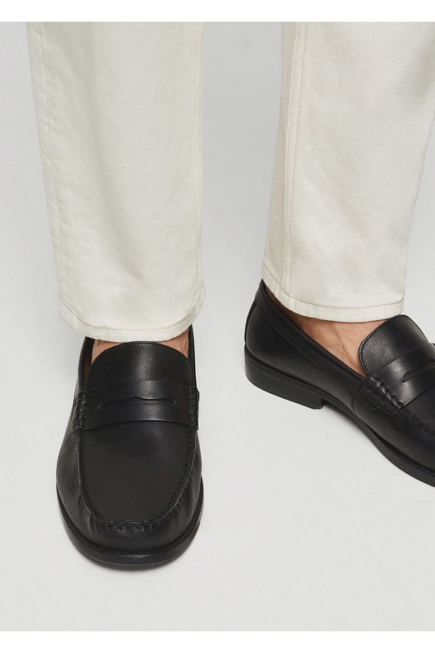 Siyah Erkek Loafer Ayakkabı 57010646 - 2