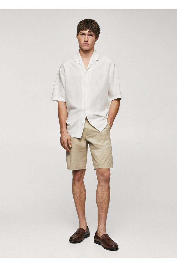 Chino bermuda şort - 8