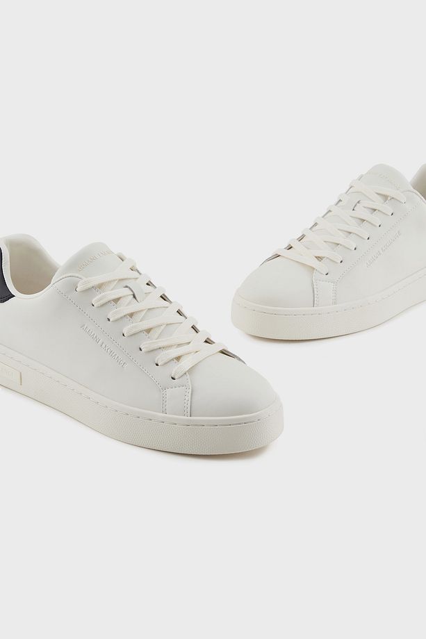 Armani Exchage Logolu Hakiki Deri Sneaker Ayakkabı Erkek AYAKKABI XM000141 AF11912 M0017 - 4