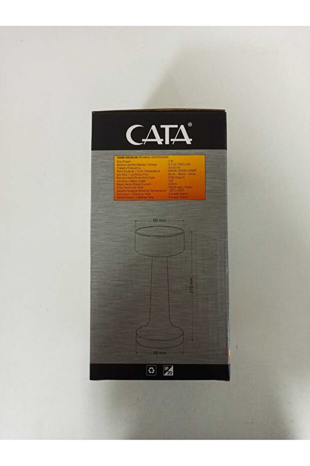 Denver Şarjlı Masa Lambası - 6