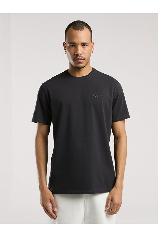 Ever Essentials Regular Antrasit Erkek Tişört - 1