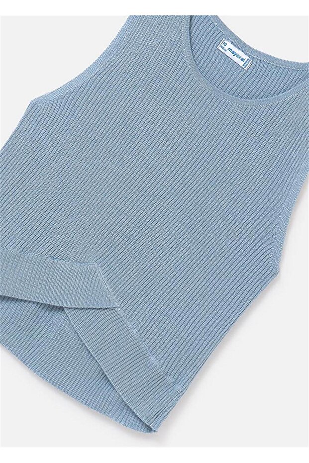 Plava bluza za devojčice, model 6039 - 6