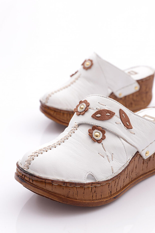 216-2064 Kadin Mega Kalin Taban Terlik - 4