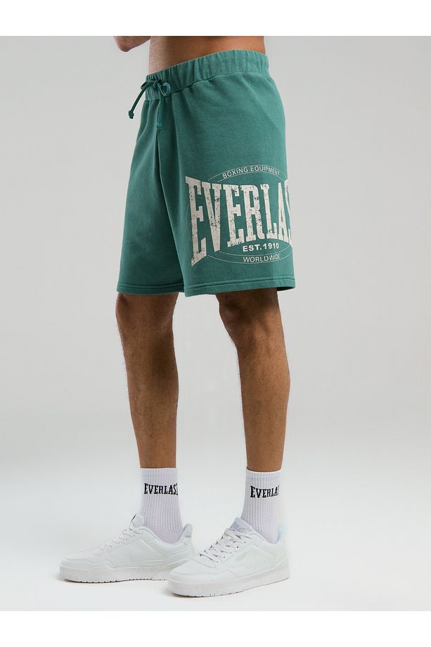 Authentic Boxing Koyu Yeşil Erkek Şort - 2