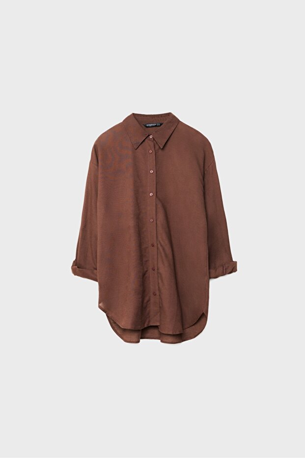 قميص من مزيج الكتان - 6