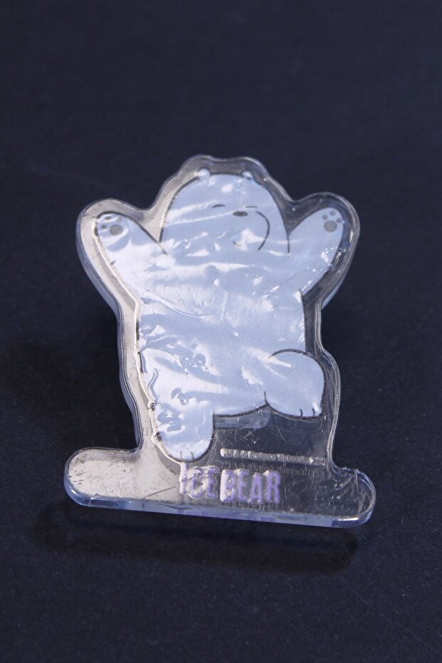 We Bare Bears Lisanslı Klipsli Not Kağıdı Set (80 Yaprak) - Kutup Ayısı - 3