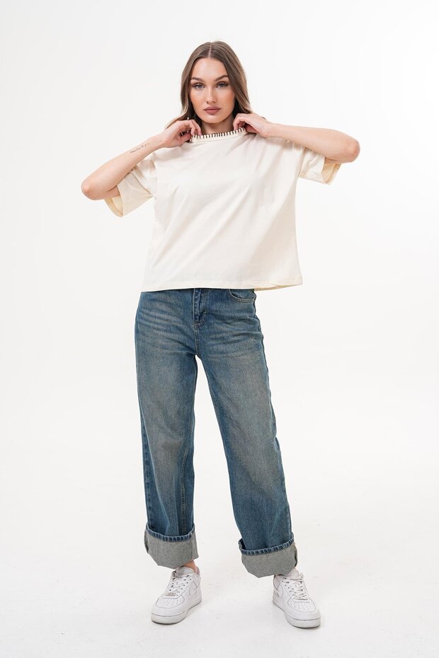 Basic Kadın T-Shirt - 2